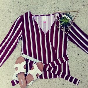 NO Boundaries Suplice Wrap Tee